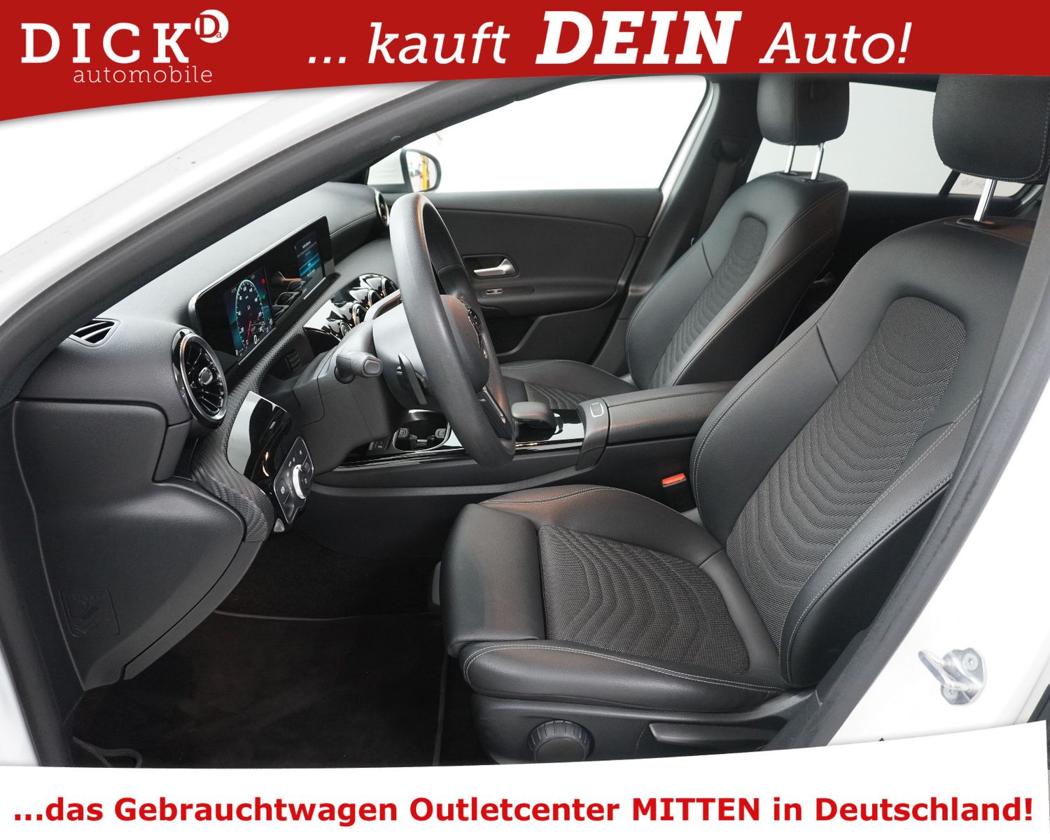 Fahrzeugabbildung Mercedes-Benz A180d 8G Advanc NAV+LEDER+SHZ+AHK+VIRTU+LED+TEMP