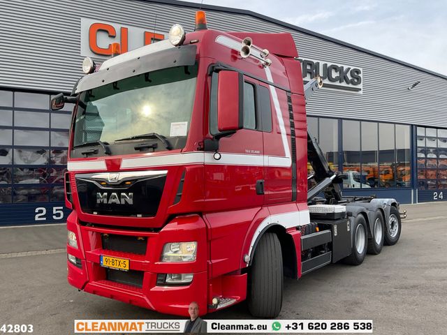 MAN TGX 35.480 8x4 Euro 6 Hyvalift 22 Ton haakarmsys