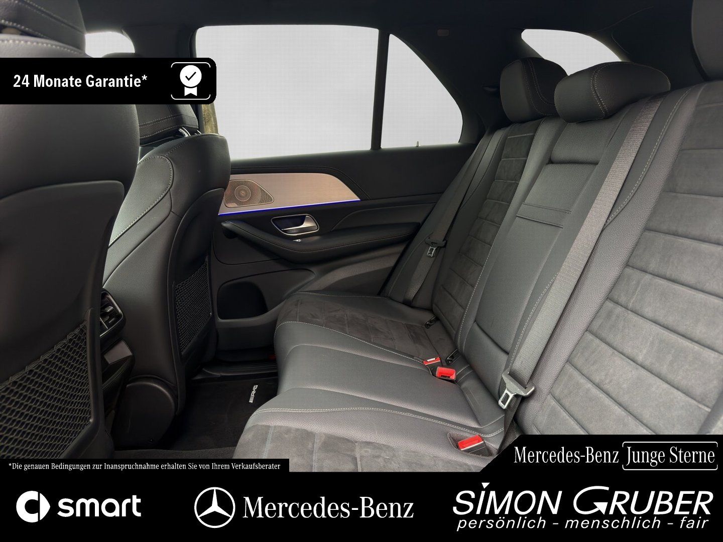 Fahrzeugabbildung Mercedes-Benz GLE 450 4M AMG Night MBeam Burmester AHK 22Zoll