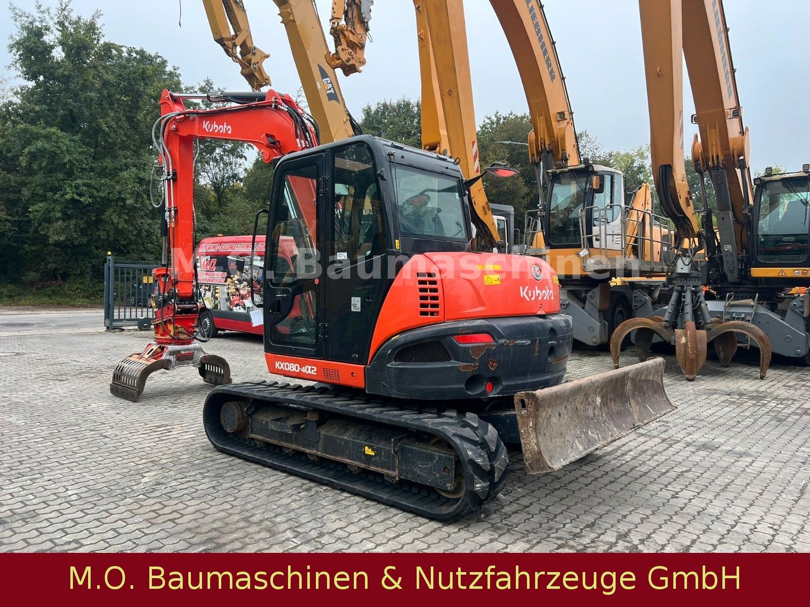 Fahrzeugabbildung Kubota Kubota KX 080 -4a2 / Rotar RG 9N Sortiergreifer/