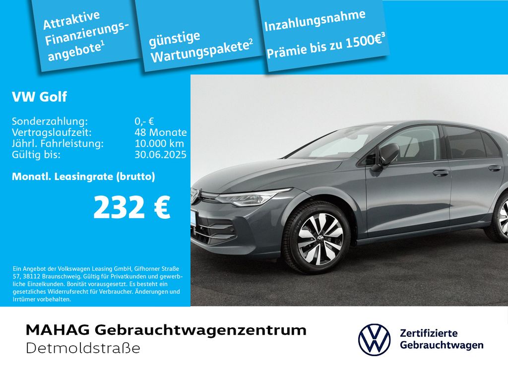 Volkswagen Golf VIII 1.5 TSI GOAL AHK Navi LEDPlus TravelAs