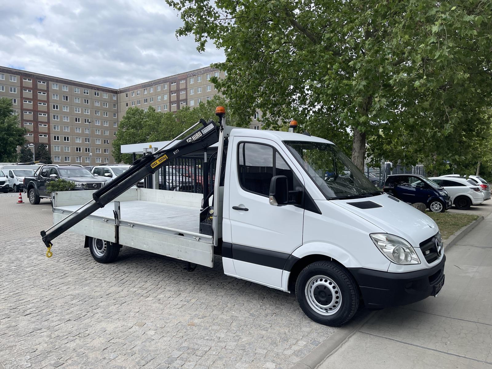 Mercedes-Benz Sprinter 319 CDI Pritsche *Klima*KRAN*Seilwinde