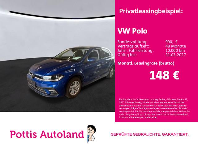 Volkswagen Polo 1.0 TSI STYLE PDC SITZHZG LED KLIMA