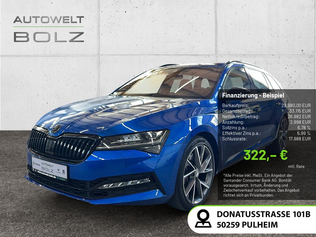 Skoda Superb Combi 2.0 TSI Sportline 4x4 AHK 360° PANO