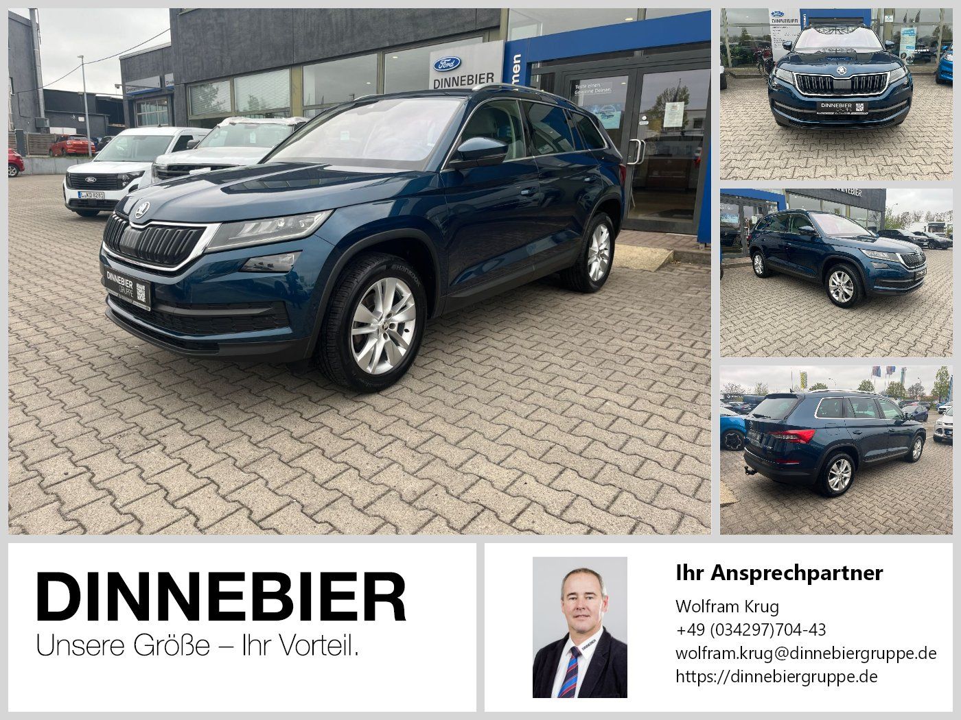 Skoda Kodiaq 1.4 Style 4x4 AHK+Navi+LED+KeylessGo
