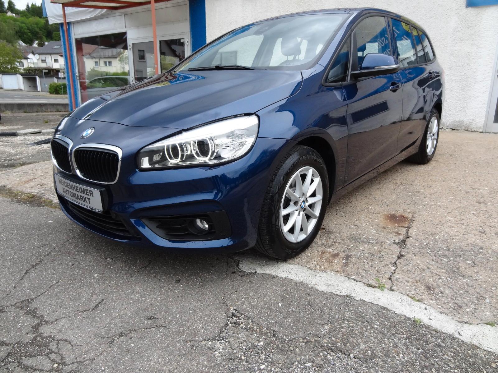 BMW 218 Gran Tourer/1.Hd/Kam/SitzH/95TKM/Alu/