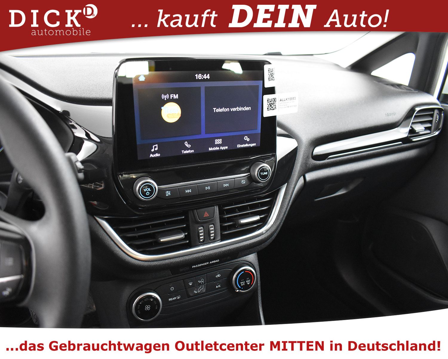 Fahrzeugabbildung Ford Fiesta 1.1 Trend >KLIMA+MFL+PDC+TEMPO+DAB+1-HAND