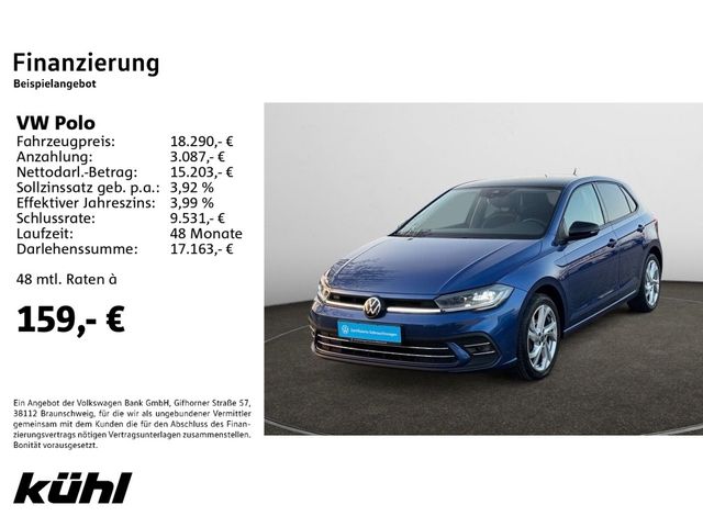 Volkswagen Polo VI 1.0 TSI DSG Style Navi, LM17, Matrix