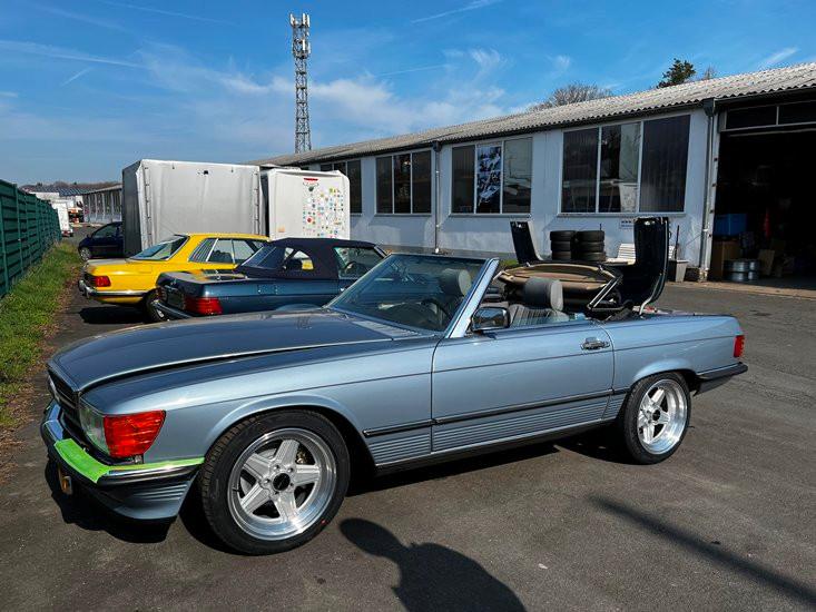 Mercedes-Benz SL 560 oldtimer, tüv neu