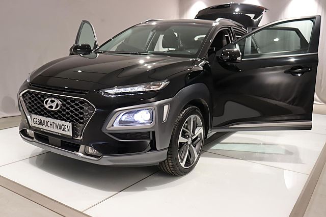 Kona 1.6T-GDi 4WD Premium LEDER LED TEMPOMAT SHZ