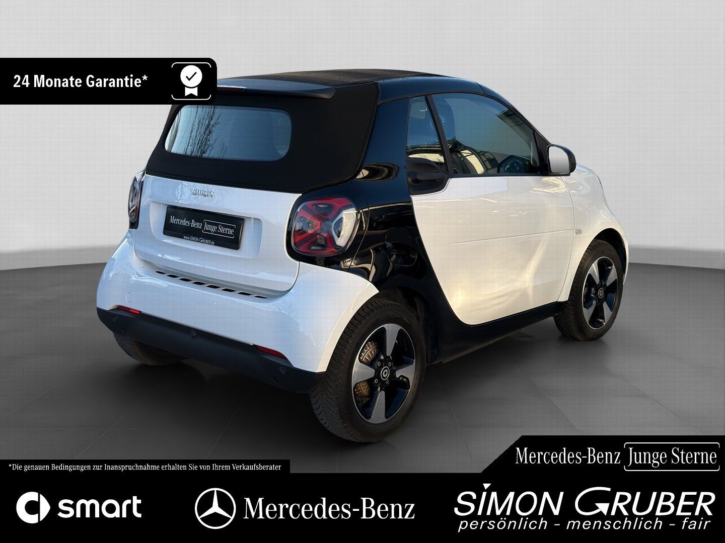 Fahrzeugabbildung Smart Smart fortwo Cabrio Exclusive 22KW LED Sitzhzg