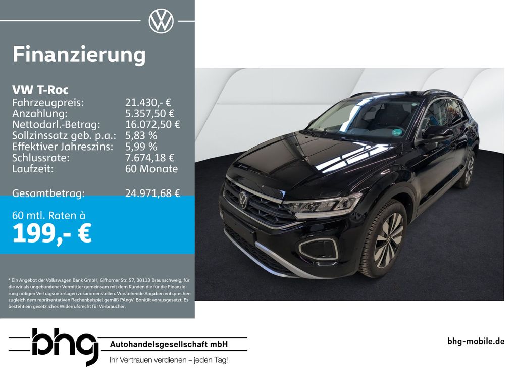 T-Roc 1.0 TSI GOAL #ACC #NAVI #TRAVEL-ASSIST #LE
