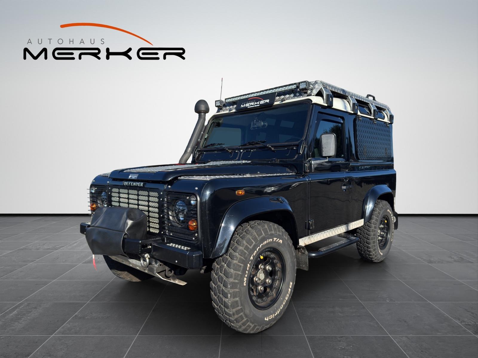 Land Rover Defender 90 td5 OverDrive Standhz Seilwinde Temp