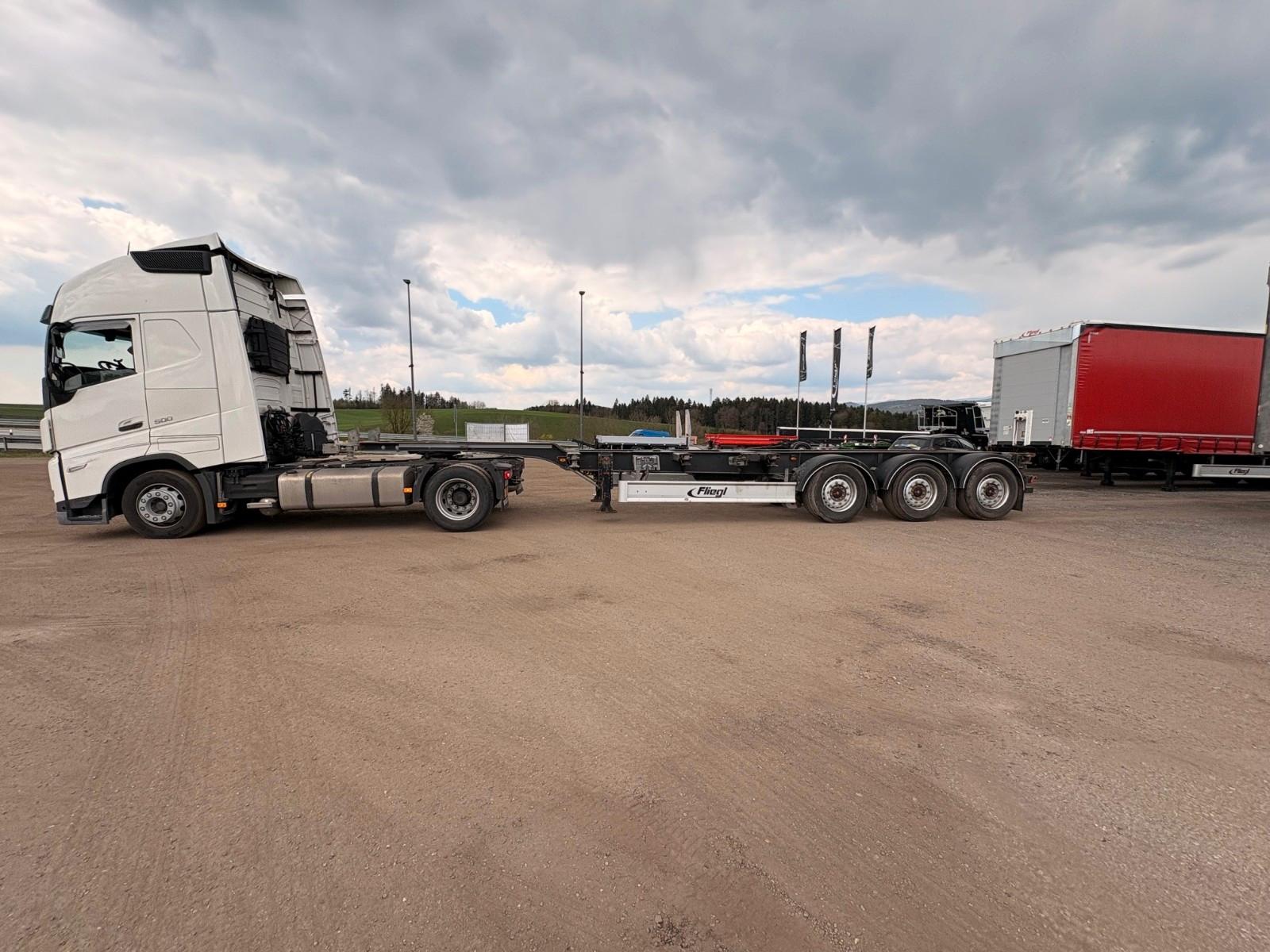 Fliegl SDS 380 Gooseneck 45 Typ 1