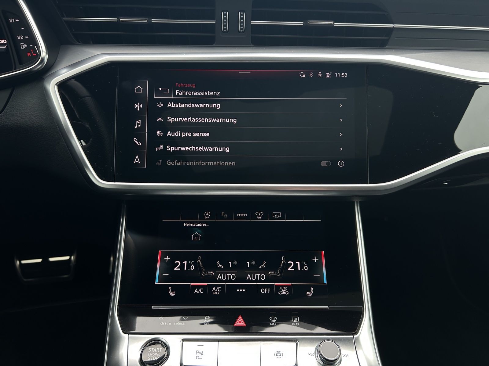 Fahrzeugabbildung Audi A6 Avant 55 TFSI S-Line quattro S-tronic  Matrix