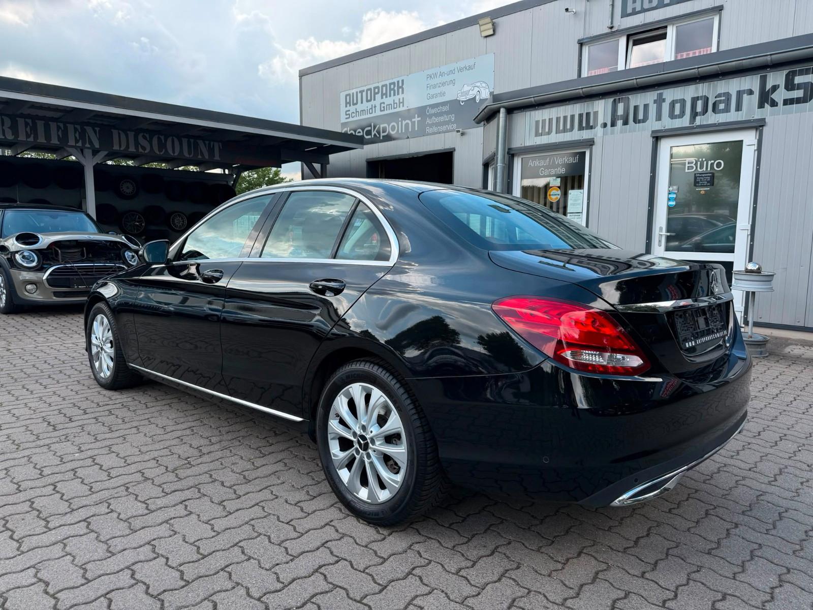 Mercedes-Benz C200d FACELIFT°1-HAND°AUTOM°AHK°RFK°T-LEDER°NAVI