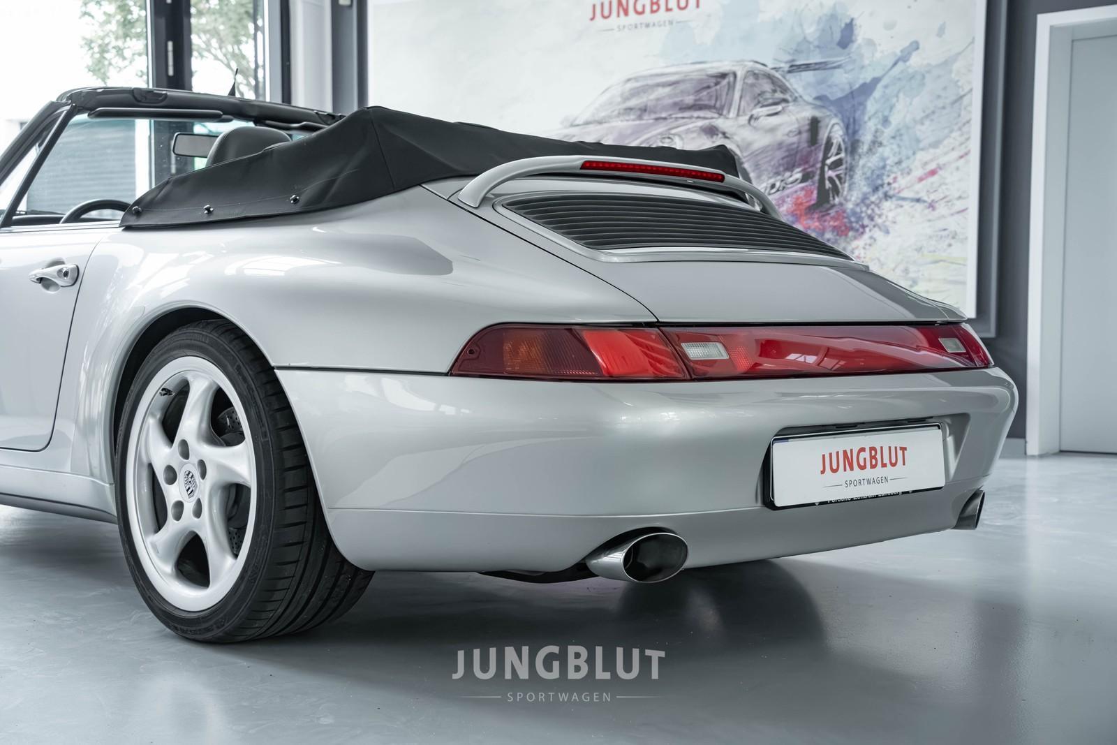 Porsche 993 Carrera Cabriolet, Tiptr. Deut. Auslieferung