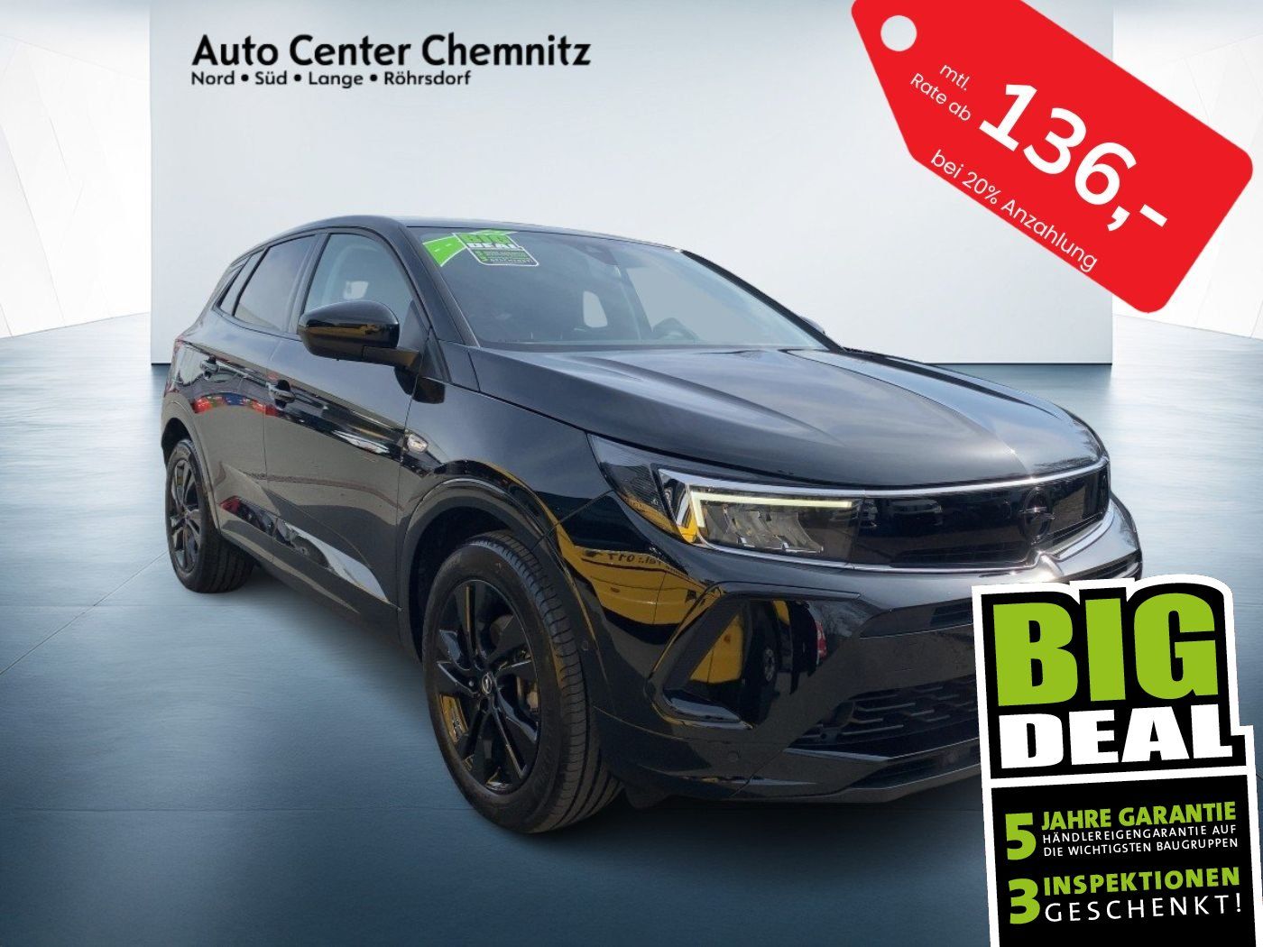 Opel Grandland 1.2 GS Line LED/Navi/Ergo/PDC/Kamera