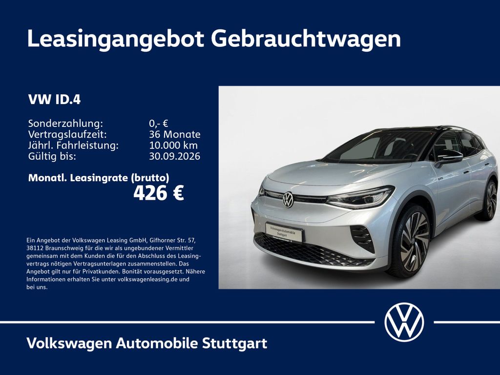 Volkswagen ID.4 GTX Navi Kamera Stdhzg ACC LED SHZ