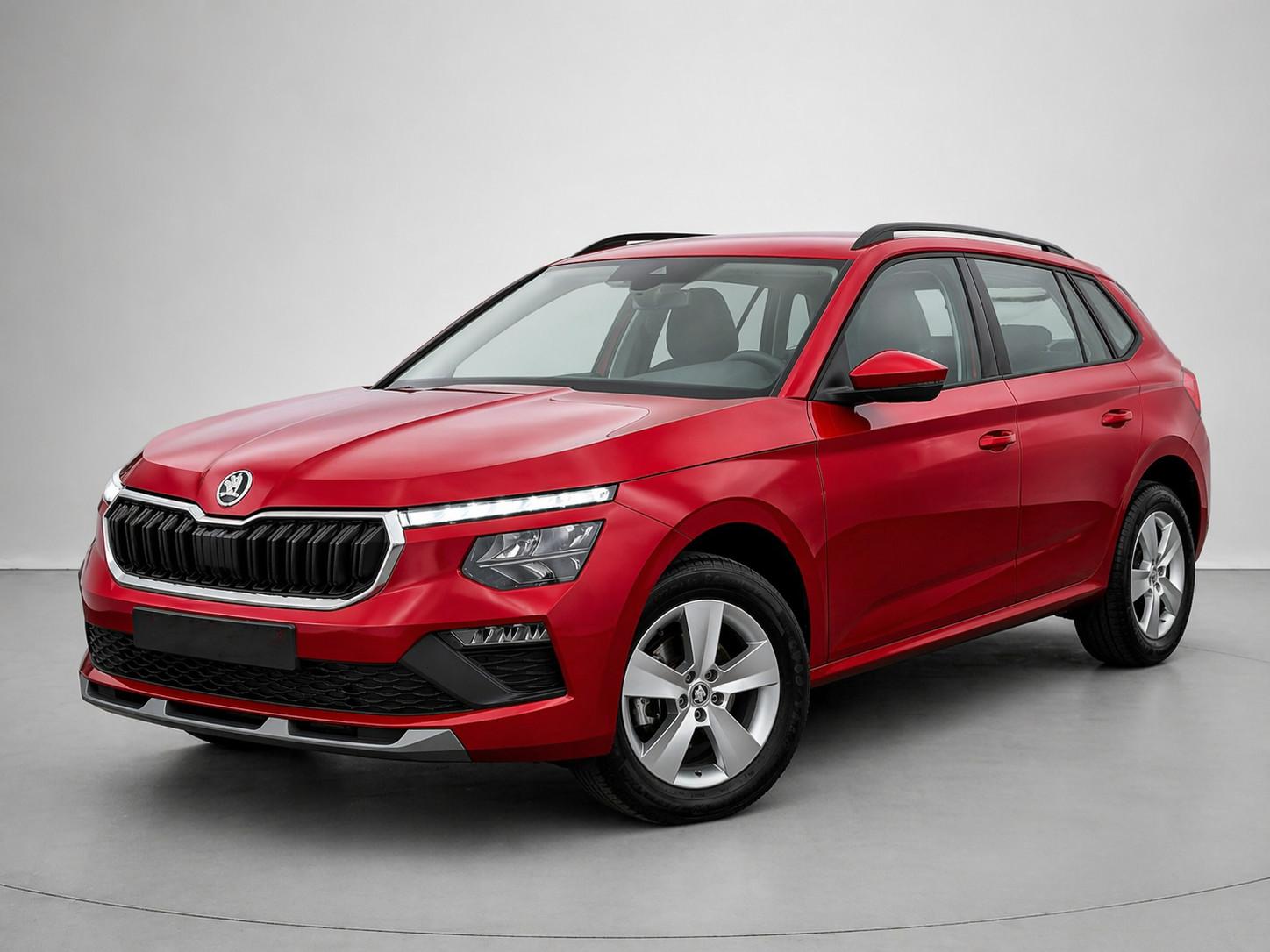 Skoda Kamiq 116 PS AHK CarPlay LED SHZ Velvet Red Alu