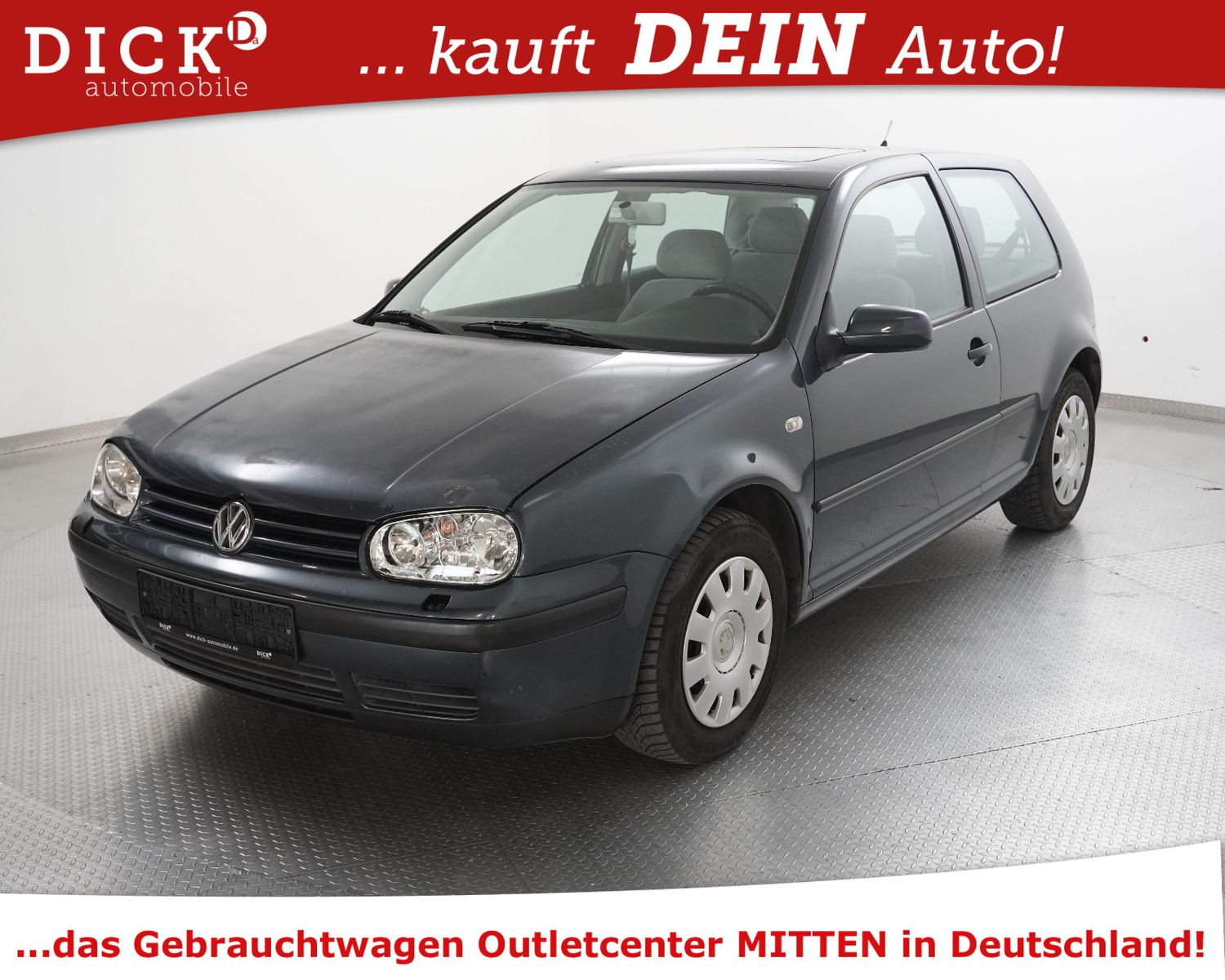 Fahrzeugabbildung Volkswagen Golf 1.6 >GEPFLEGT+SCHIEBEDACH+SITZHZ+TEMP+AHK