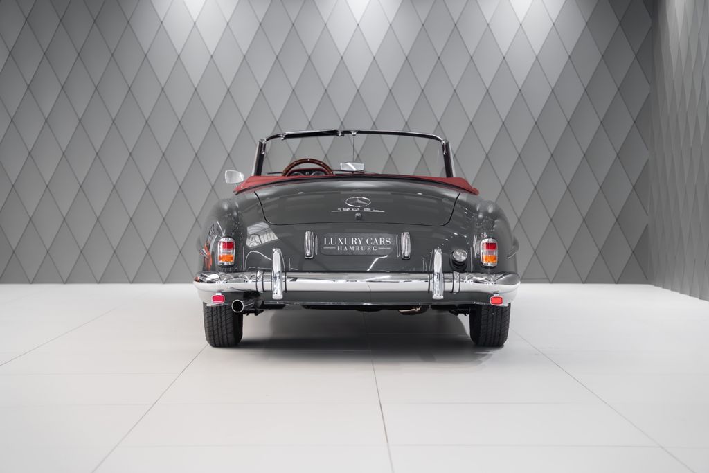 190 SL Cabriolet Baujahr 1955/56 Grau / Rot - Bild 5