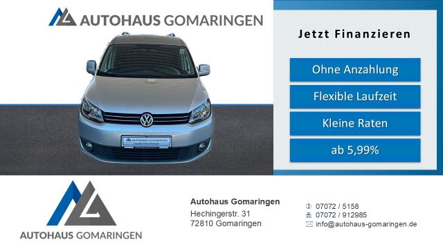 Volkswagen Caddy Kombi Maxi Camper*NAVI*DSG*SHZ*8-fach BR*