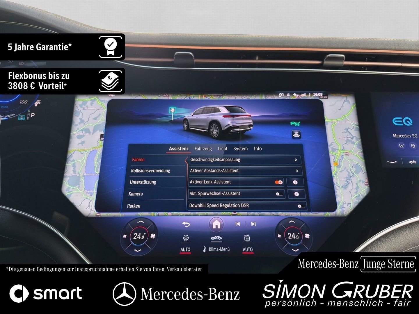 Fahrzeugabbildung Mercedes-Benz EQS 580 4M SUV AMG Premium+ Massage AHK 7 Sitze
