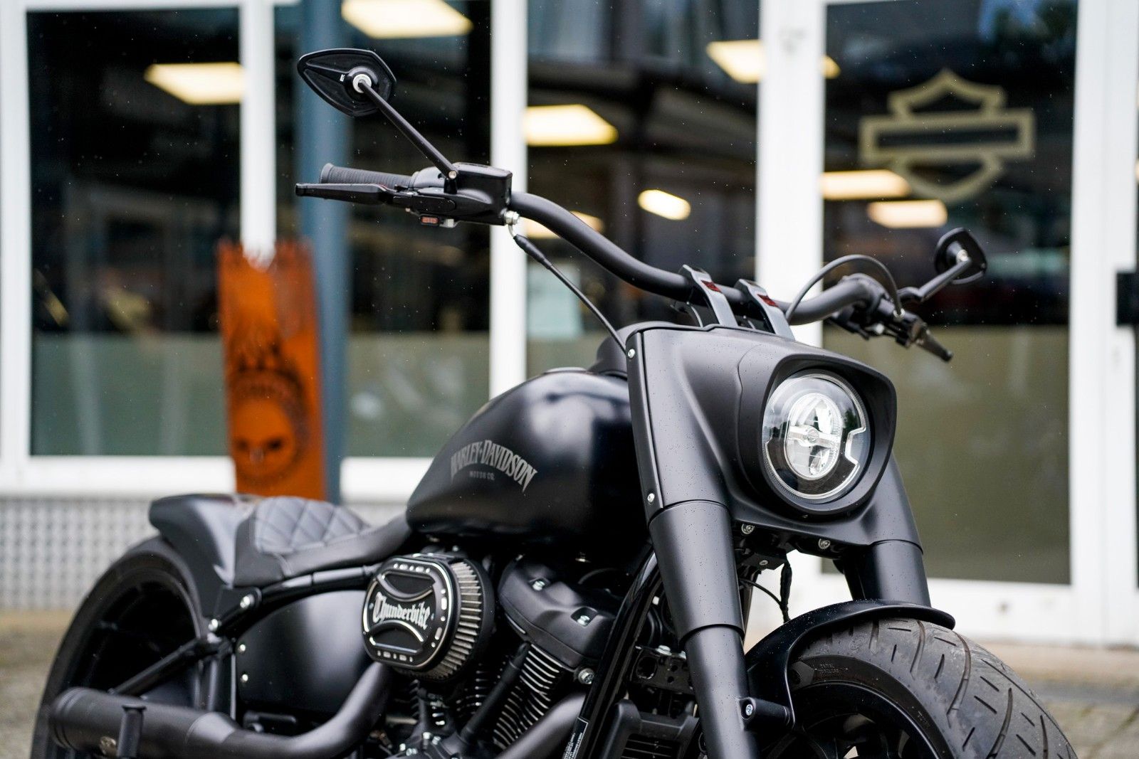 Fahrzeugabbildung Harley-Davidson FLFBS Fat Boy 114 cui - All Black - Jekill - 260