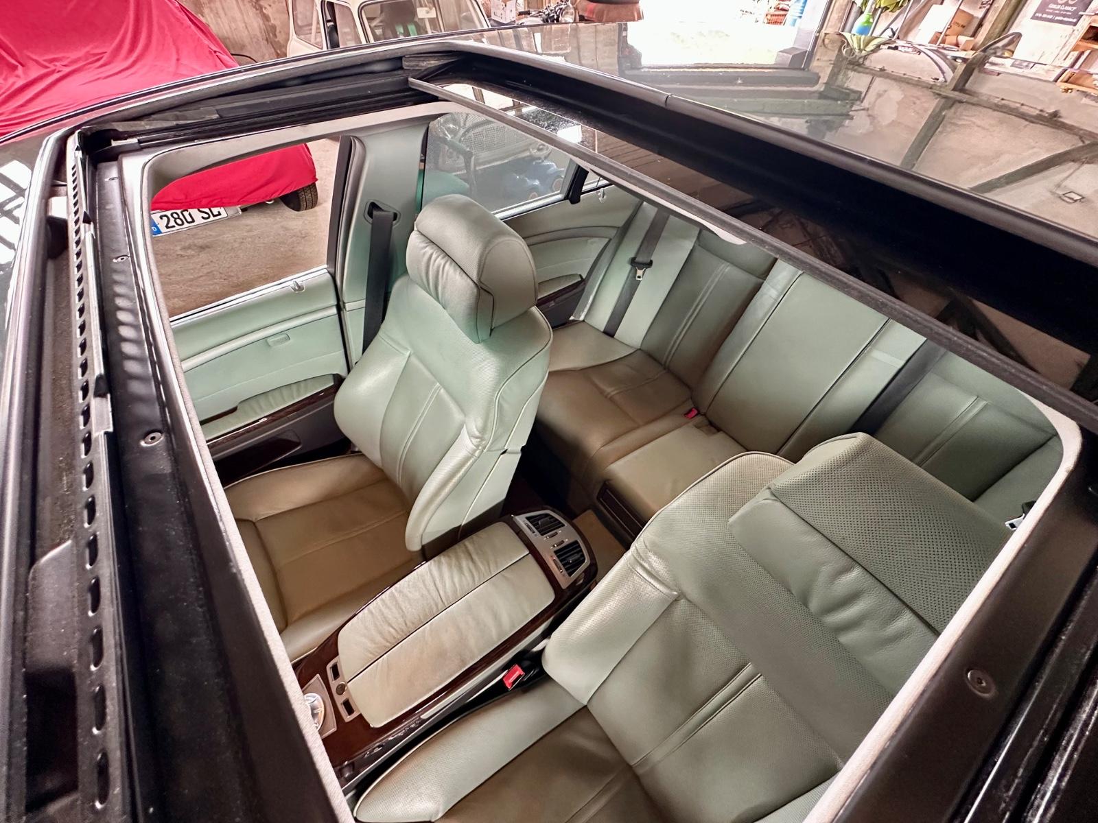 BMW 745i E65 V8 Prins LPG schiefergrün Top Zustand!