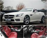 Mercedes-Benz SLK 250 CDI Roadster AMG-LINE|LEDER ROT|HARMAN - weiße Mercedes-Benz SLK-Klasse