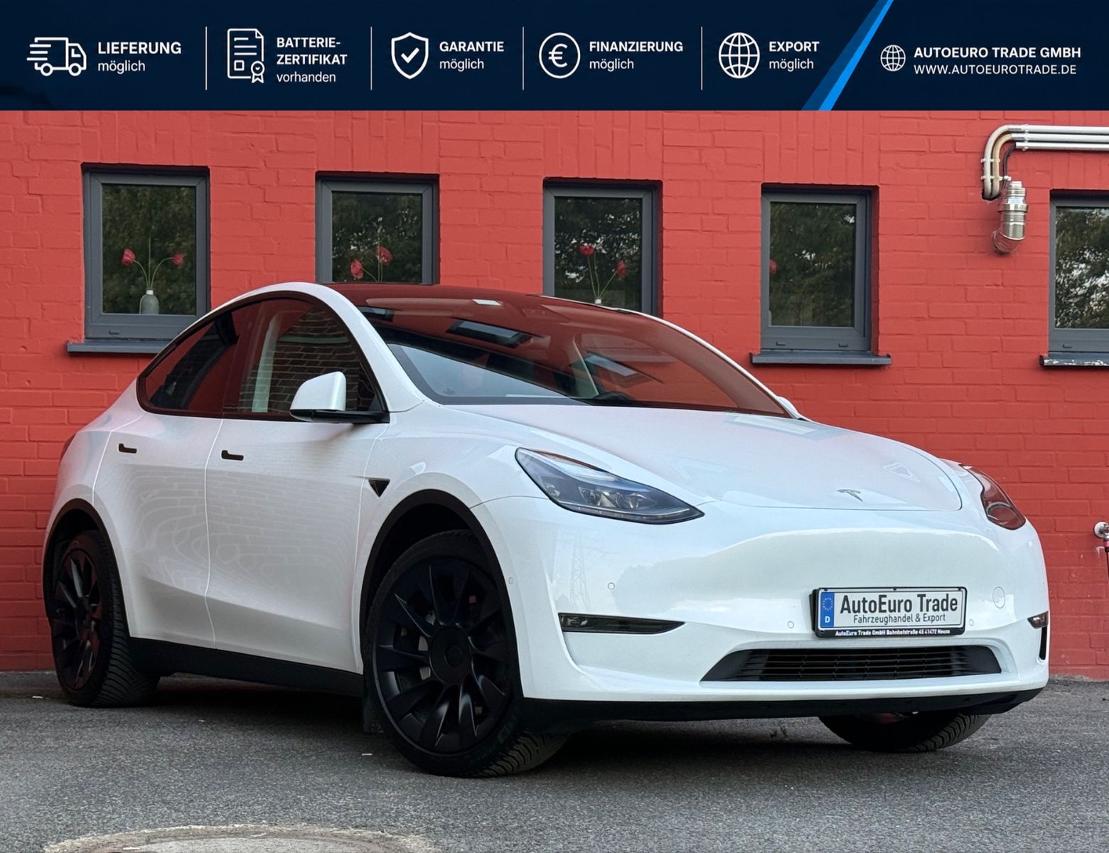 Tesla Model Y Long Range Dual AWD SOH 92% NEU TÜV