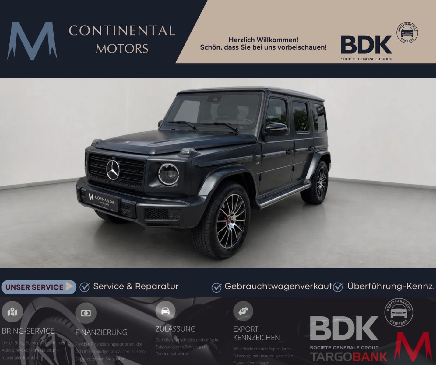 MERCEDES-BENZ G 500 G 500 Magno AMG*Night*M-Beam*S-Dach*Burmester*