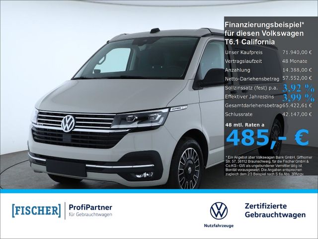 Volkswagen T6.1 California Beach Tour 2.0TDI 4Motion DSG LE