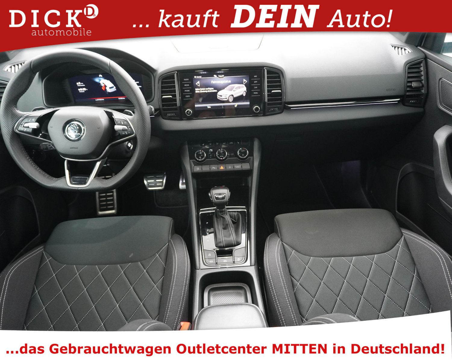 Fahrzeugabbildung SKODA Karoq 1.5 TSI Sportline VIRTU+KAM+MATRIX+AHK+ACC