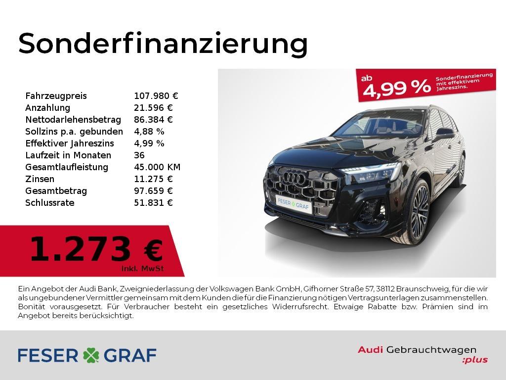 Audi Q7 SUV S line TFSI e quattro tiptronic 4xSHZ 22″