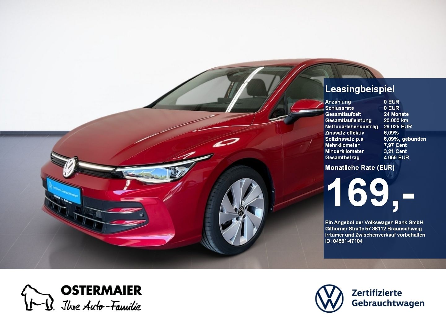 Volkswagen Golf VIII STYLE 2.0TDI 150PS DSG ACC.5J-G.AHK.AR