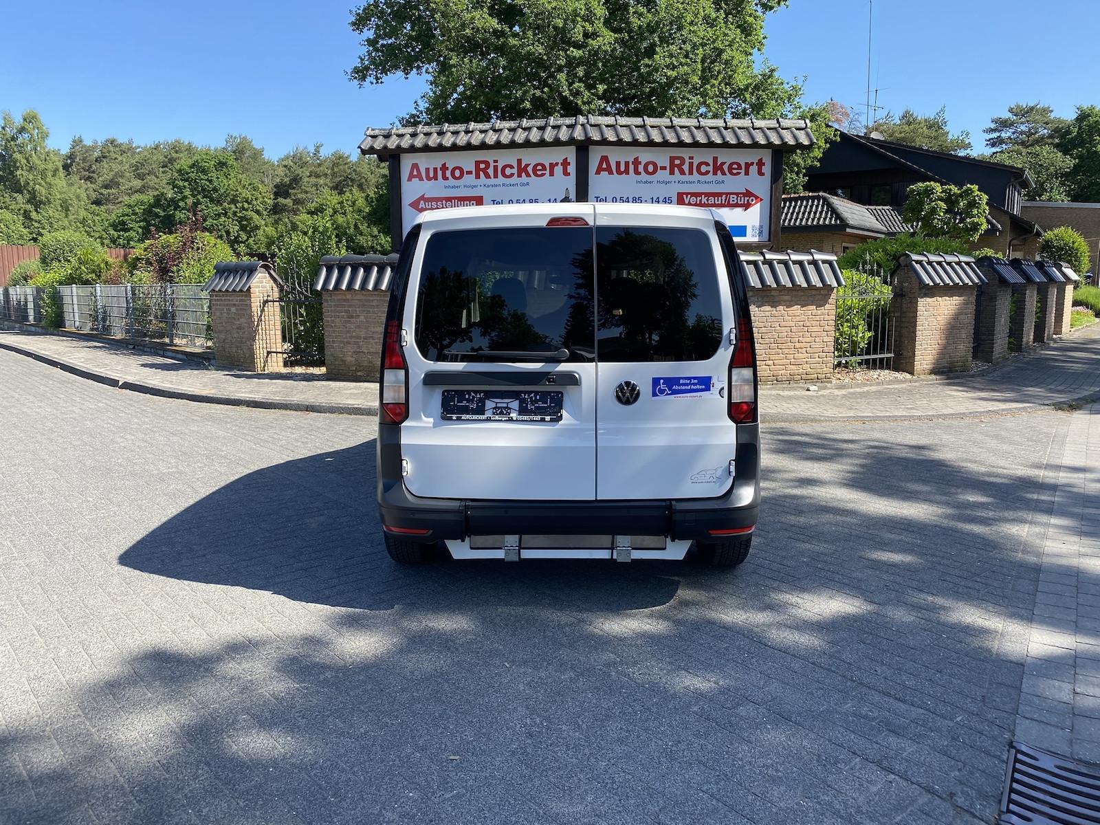 Volkswagen Caddy neuer Rollstuhlumbau, Tempomat, Rückfahrka