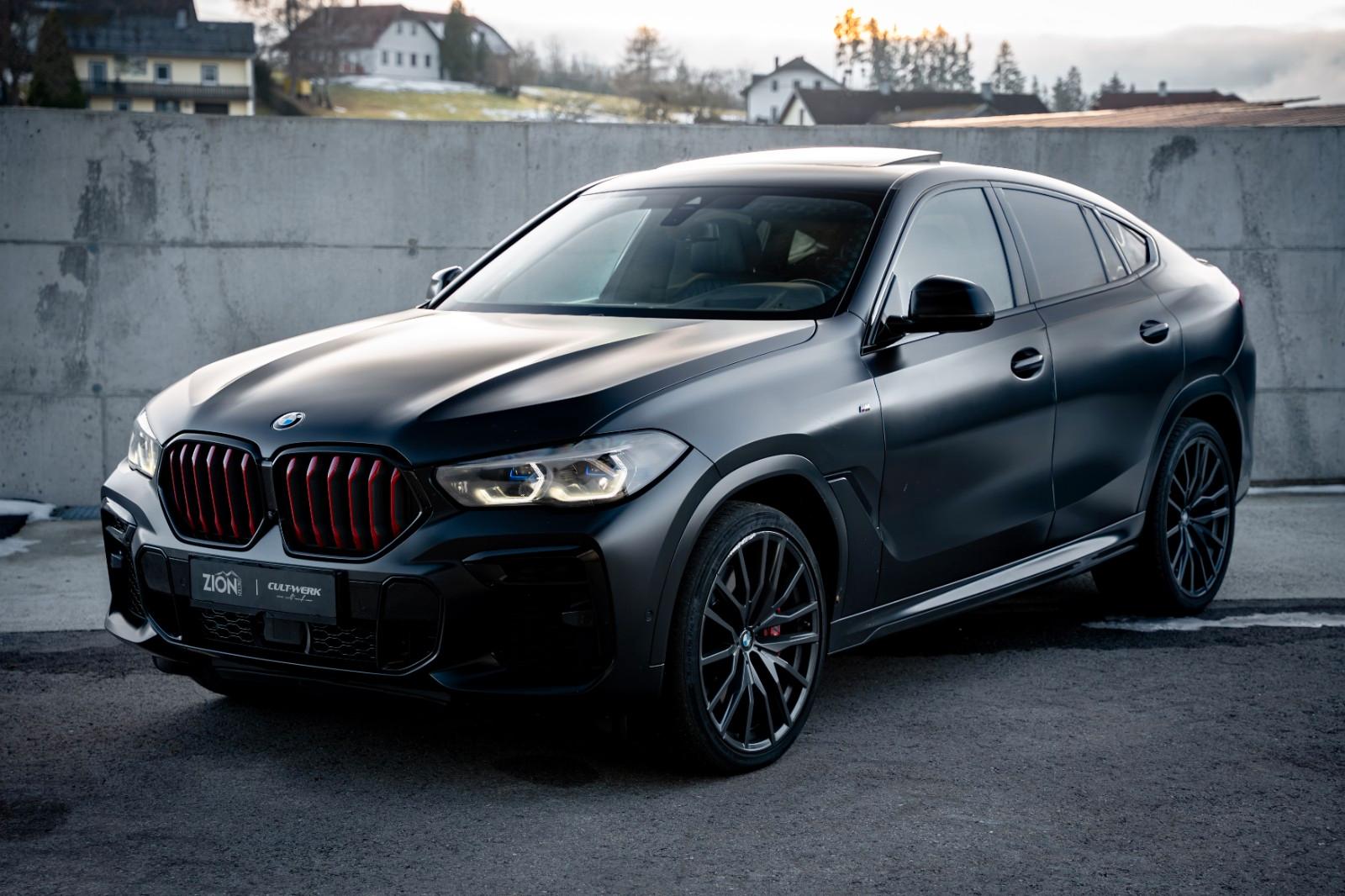 BMW X6 M50 i BLACK VERMILION 1 OF 500 ALL BLACK VOLL