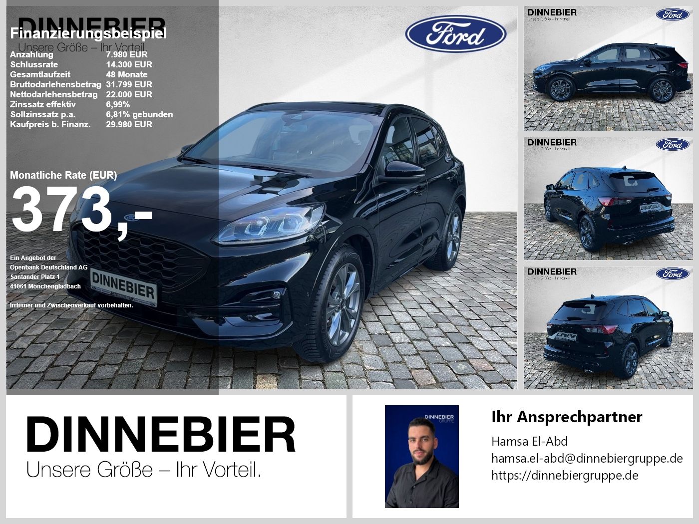 Ford KUGA ST-Line X LED+AHK+Glasdach+Kamera+SHZ