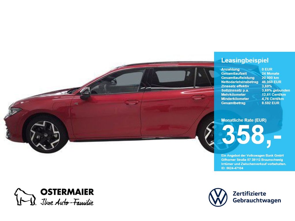 Volkswagen Passat R-LINE SIGNATURE 1.5TSI HYBRID 177PS NP.8