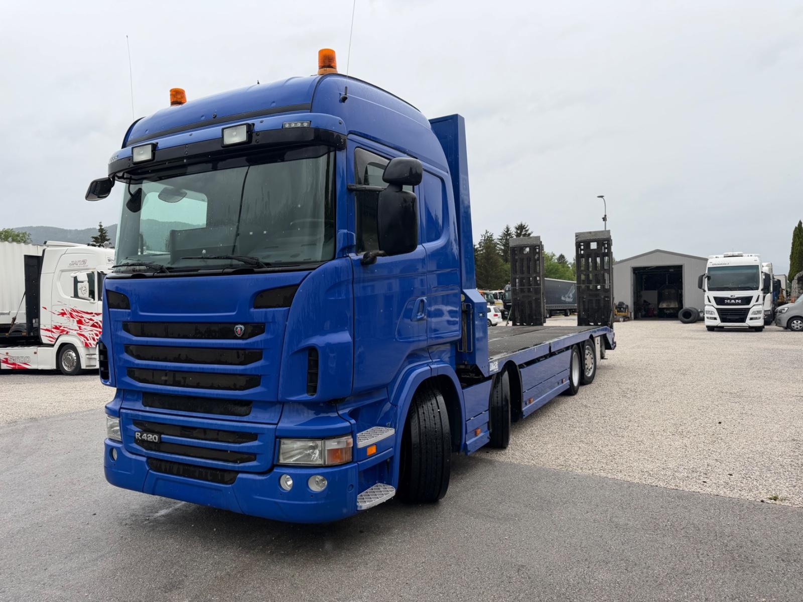 Scania R420 EEV RETARDER 8X2