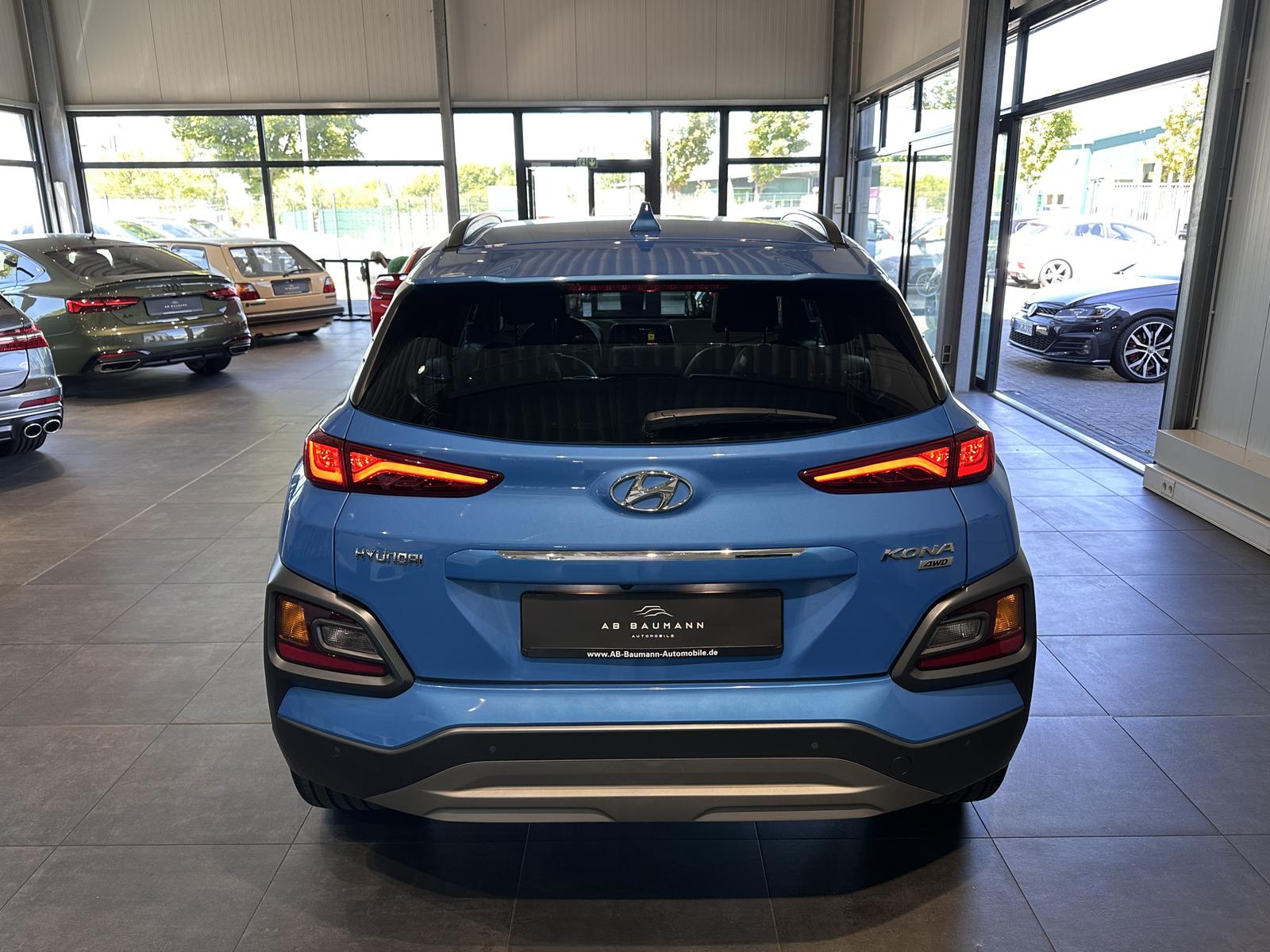 Hyundai Kona Premium 4WD *LEDER, AUTOMATIK, AHK, RFK*