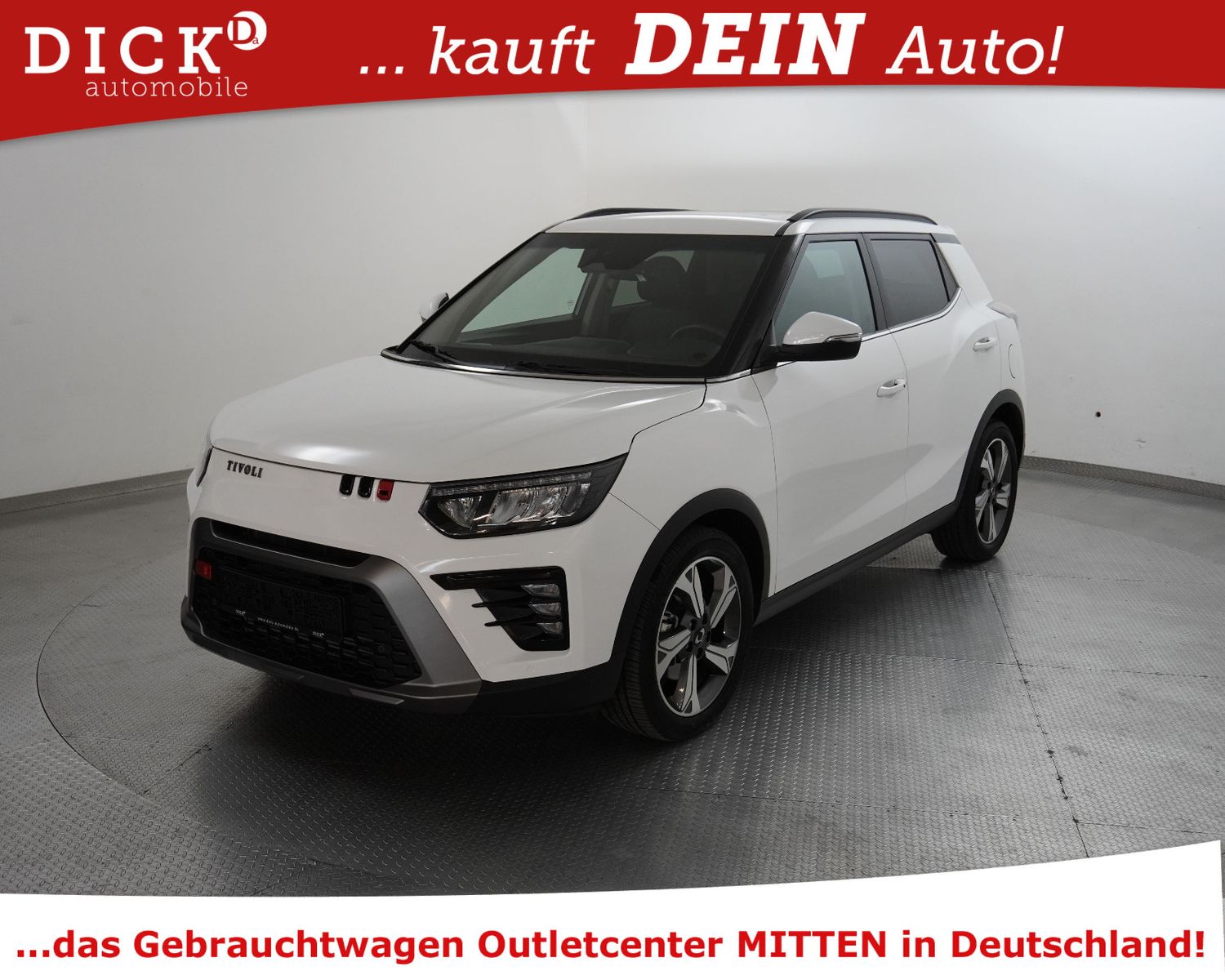 Fahrzeugabbildung Ssangyong Tivoli 1.5 Aut LEDER+PANO+VIRTU+NAV+LED+SHZ+KAM+