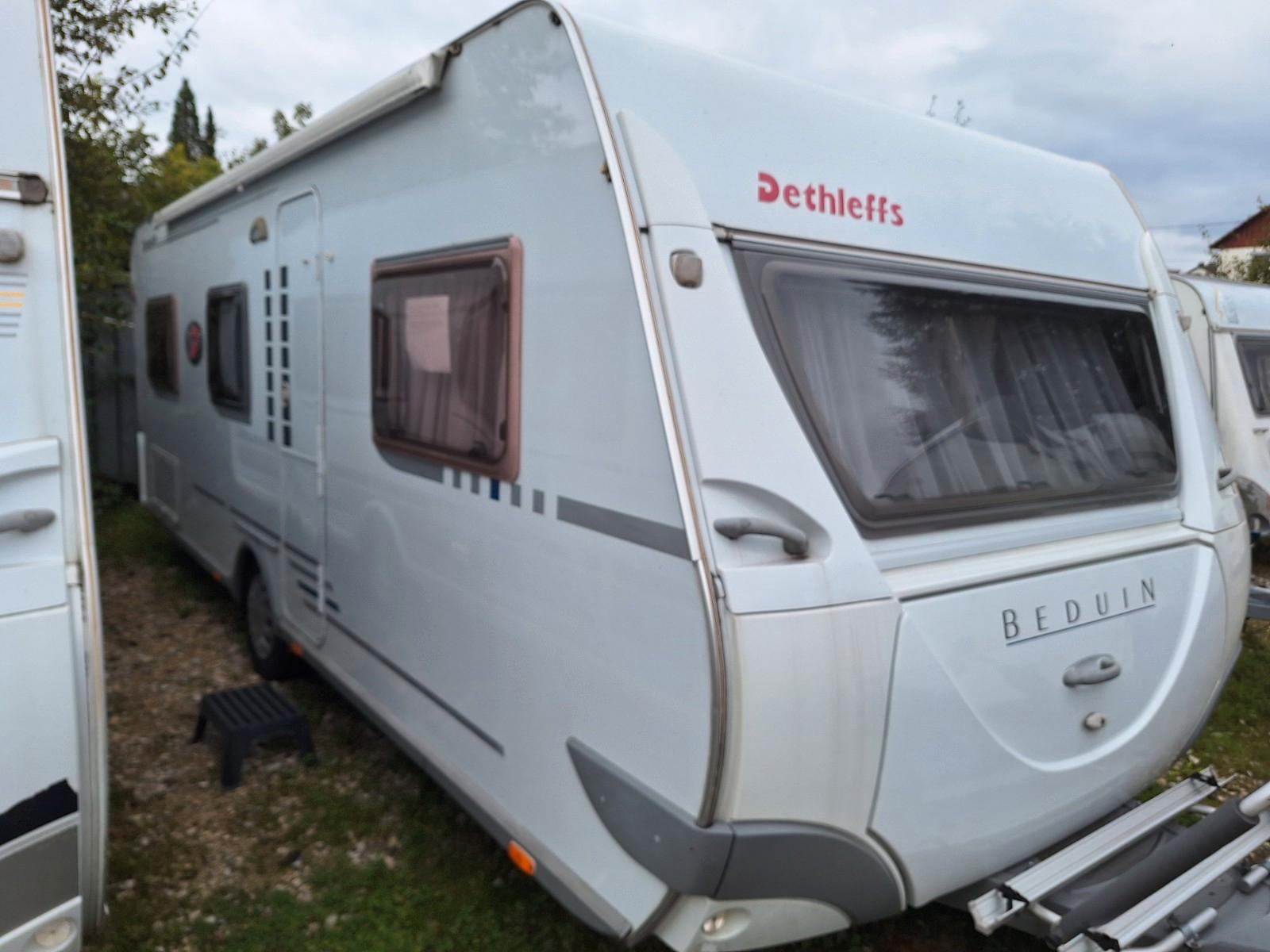Dethleffs 590TF,Festbett,Mover ,unter Dach, sehr,sehr gep.