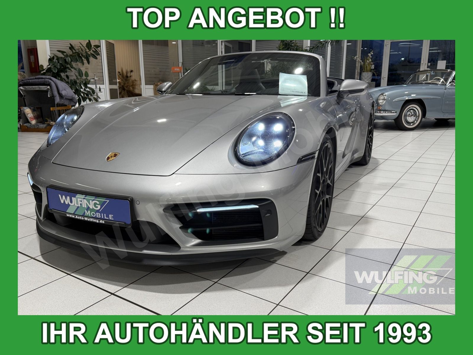 PORSCHE 911 (992) Carrera GTS PDK Cabriolet NAVI BOSE LE