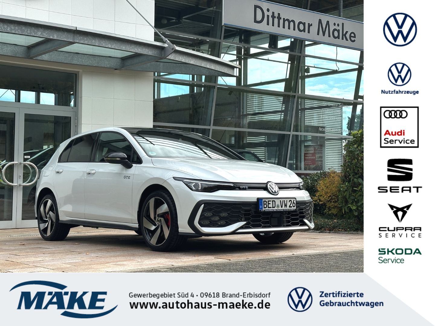 Golf GTE 1.5 eHybrid DSG ACC BLACK ST. IQ.L RFK