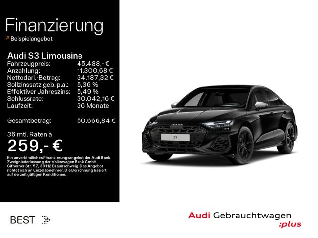 AUDI S3 Limousine Pano, Assist, Navi, Matrix, HUD