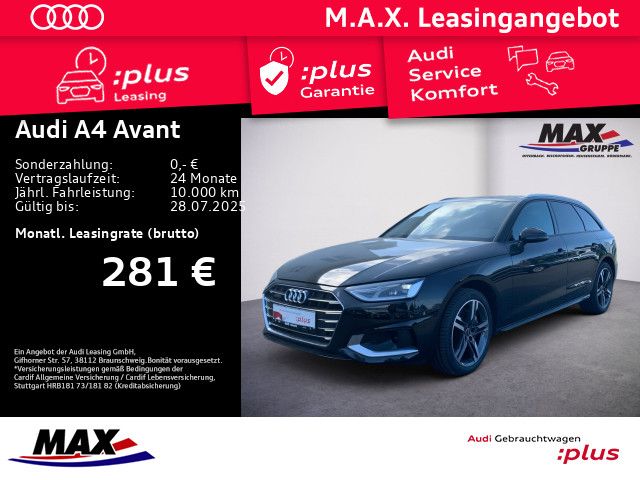 A4 Avant 40 TFSI ADVANCED QUATTRO LED+KAMERA+VC+