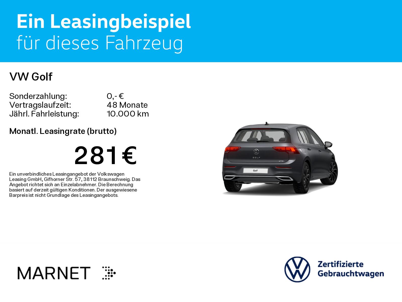 Volkswagen Golf VIII 1.5 eTSI Style DSG* Pano*Kamera*LED+*S, миниатюра 3